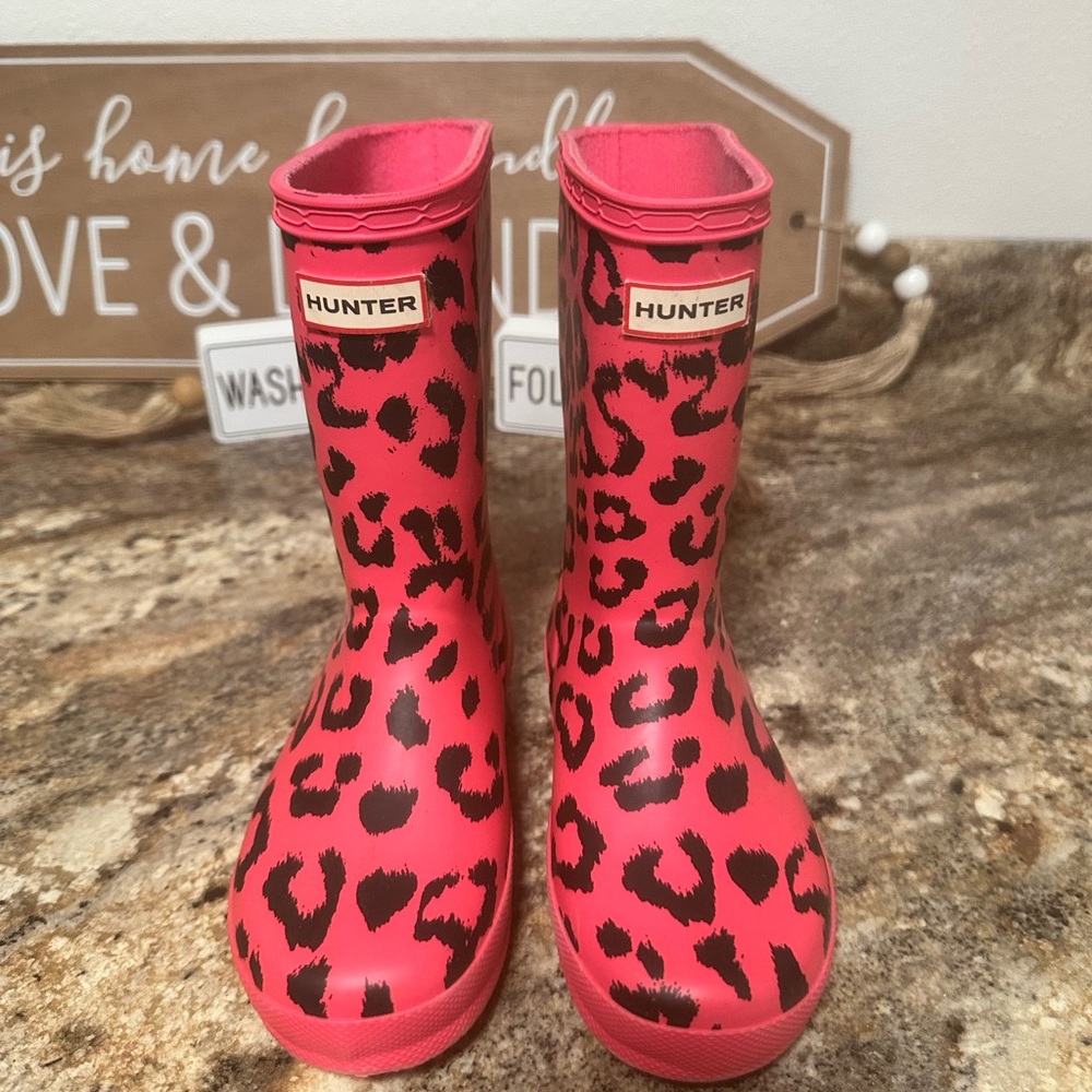 Hunter Girl Rubber Boots Size 11